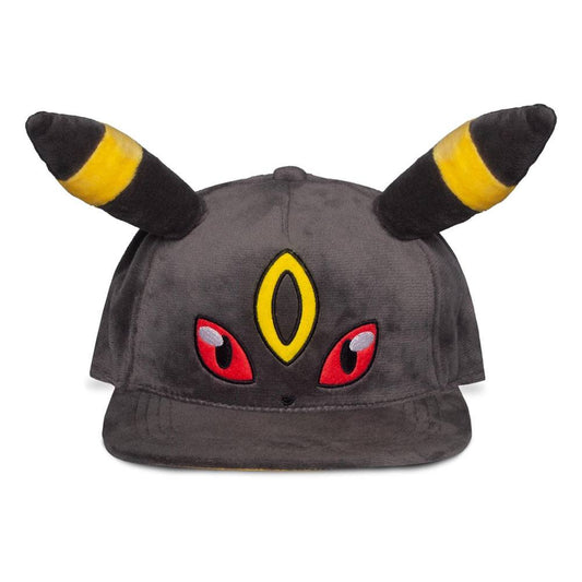 Pokémon Plüsch Snapback Cap Umbreon - Versand: 5-7 Tage nach Bestellung
