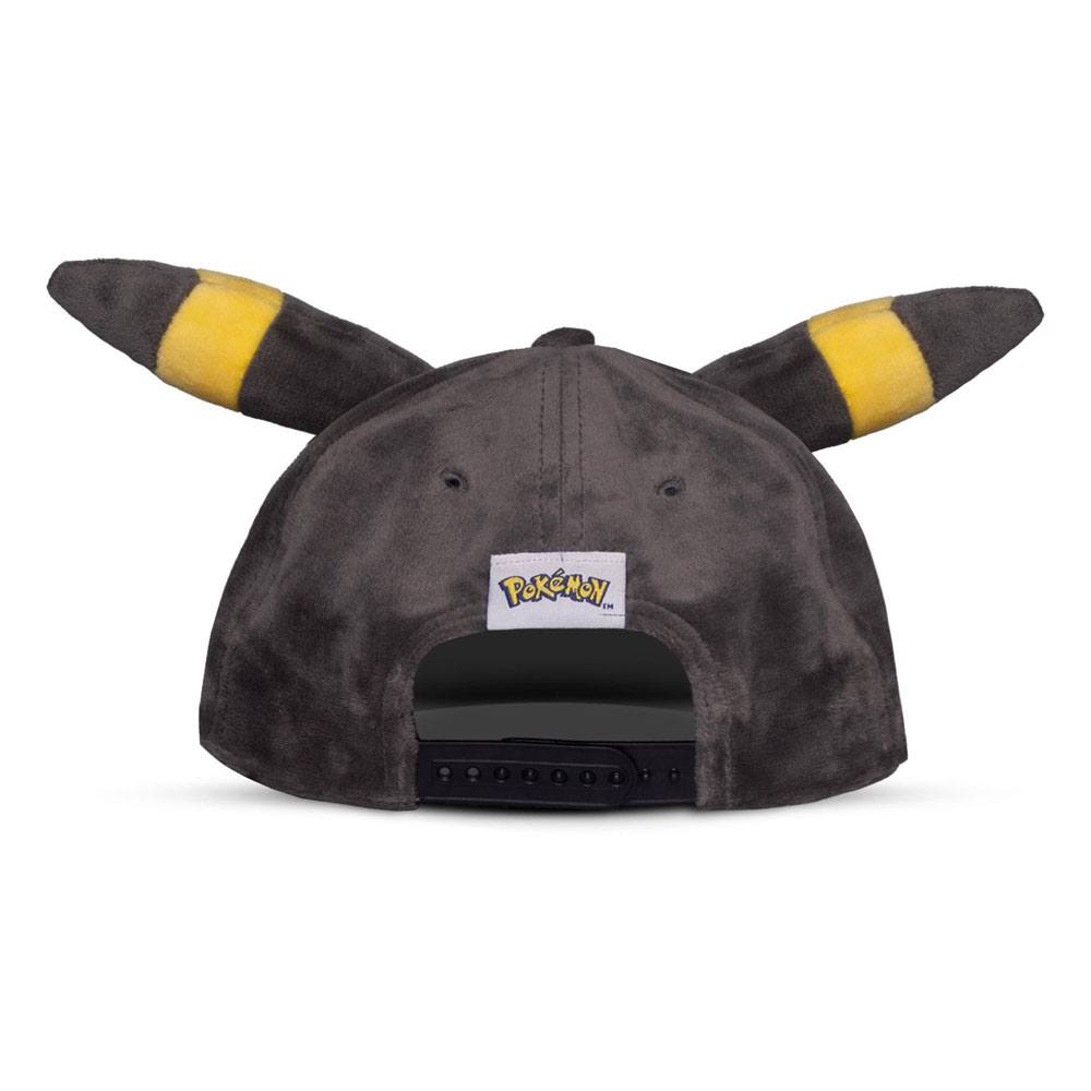Pokémon Plüsch Snapback Cap Umbreon - Versand: 5-7 Tage nach Bestellung