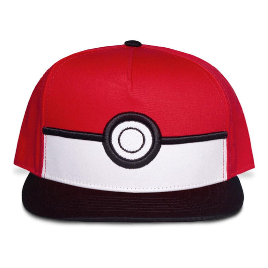 Pokemon Snapback Cap Pokeball - Versand: 5-7 Tage nach Bestellung