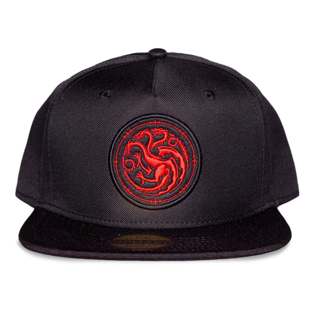 House of the Dragon Snapback Cap Emblem   - Versand: 5-7 Tage nach Bestellung