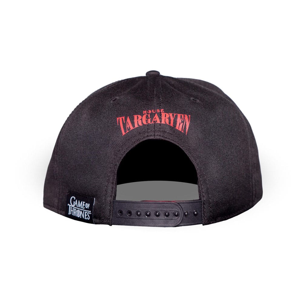 House of the Dragon Snapback Cap Emblem   - Versand: 5-7 Tage nach Bestellung