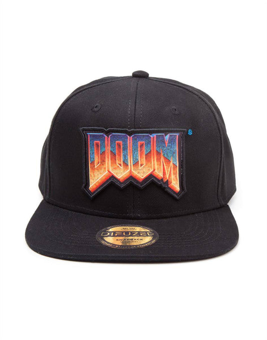 Doom Snapback Cap Label - Versand: 5-7 Tage nach Bestellung