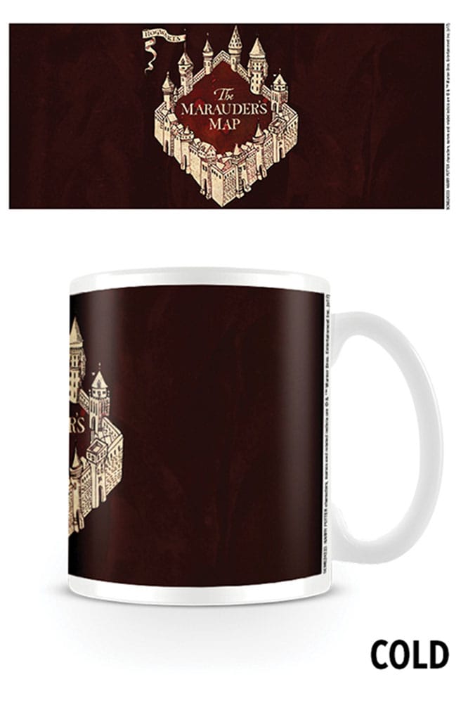 Harry Potter Tasse mit Thermoeffekt Marauder's Map - Preorder - ETA: 30.09.2025