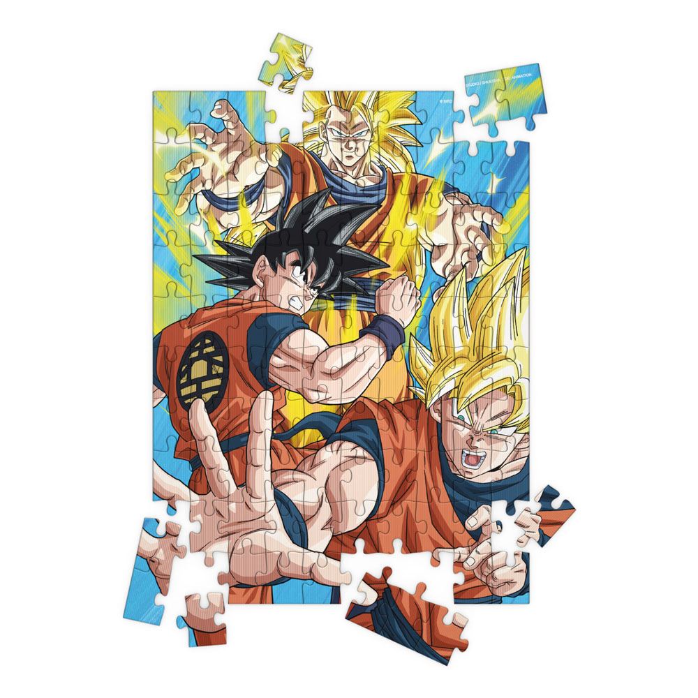 Dragon Ball Z Puzzle mit 3D-Effekt Goku Saiyan (100 Teile) - Versand: 5-7 Tage nach Bestellung