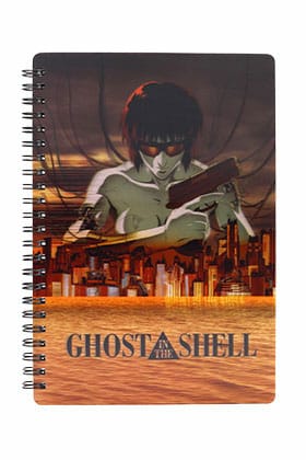 Ghost in the Shell Notizbuch mit 3D-Effekt City - Preorder - ETA: 09.10.2025