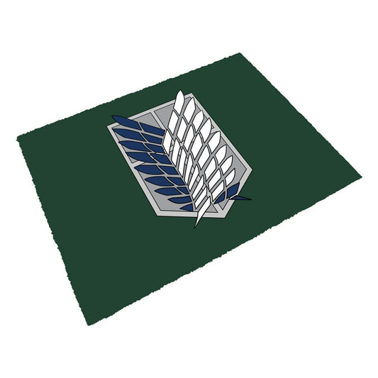 Attack on Titan Fußmatte Scout Emblem 40 x 60 cm  - Preorder - ETA: 11.11.2025