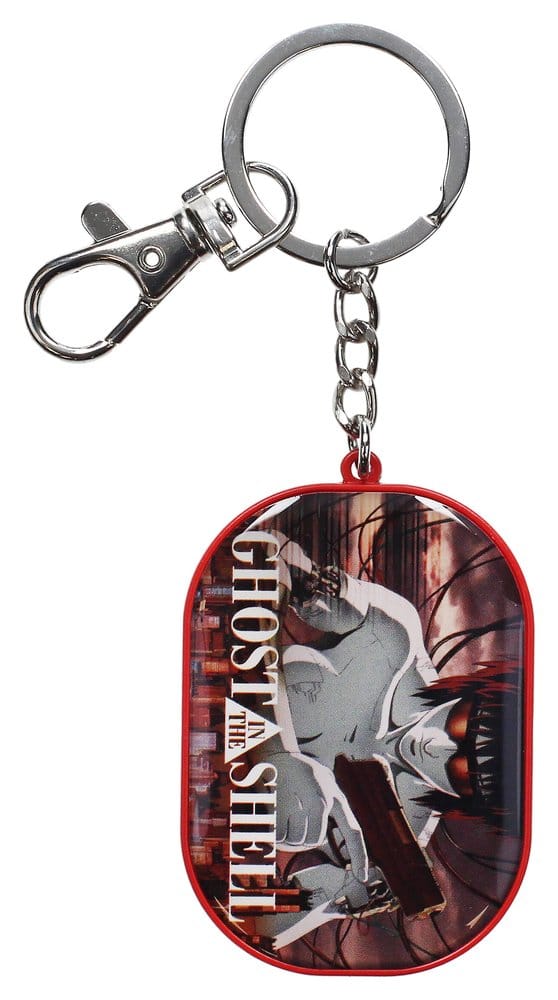 Ghost in the Shell Metall-Schlüsselanhänger Bewaffnete Motoko 14 cm - Preorder - ETA: 25.09.2026