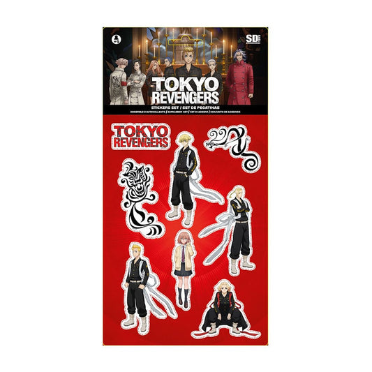 Tokyo Revengers Sticker Set   - Versand: 7 Tage nach Bestellung