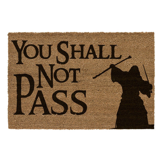 Herr der Ringe Fußmatte You Shall Not Pass 60 x 40 cm - Preorder - ETA: 07.08.2026