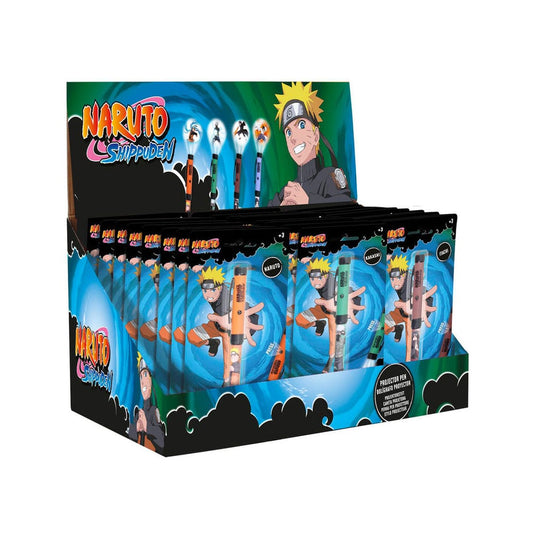 Naruto Shippuden Kugelschreiber mit Licht-Projektor Display (24) - Preorder - ETA: 25.09.2026
