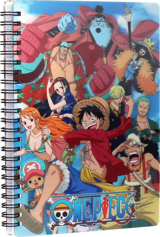 One Piece 3D-Effekt-Notizbuch Group 5 21 x 15 cm - Preorder - ETA: 25.11.2026