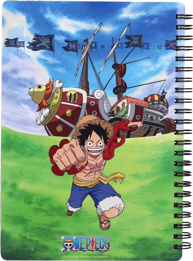 One Piece 3D-Effekt-Notizbuch Group 5 21 x 15 cm - Preorder - ETA: 25.11.2026