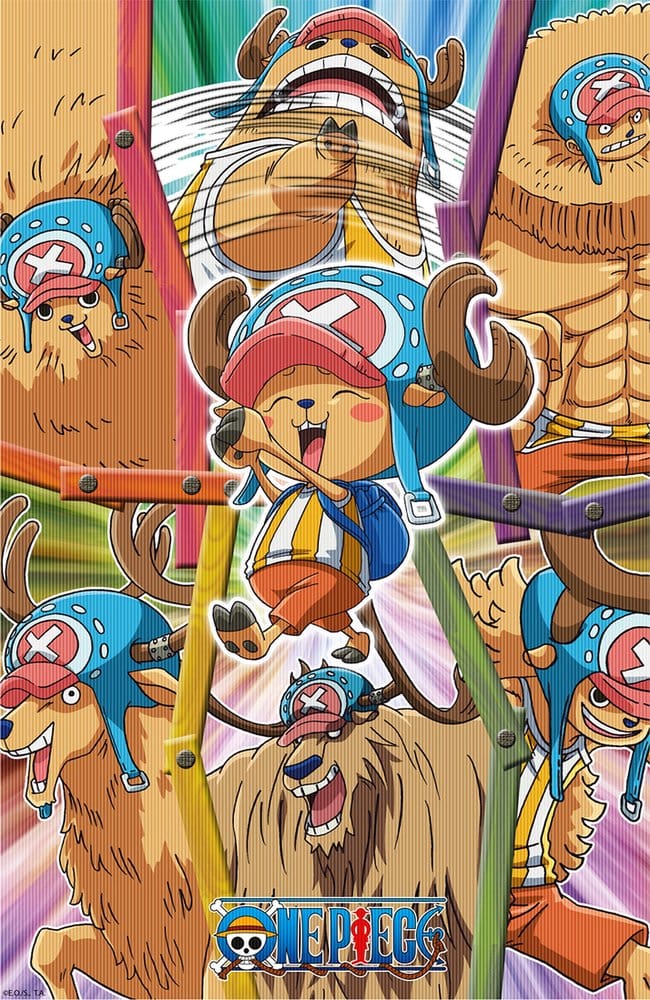 One Piece 3D Poster Chopper 38 x 58 cm - Preorder - ETA: 25.09.2026