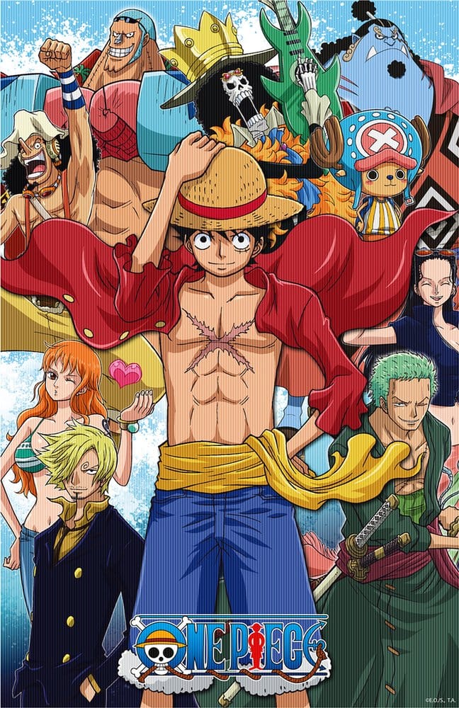 One Piece 3D Poster Group Fishman Island 38 x 58 cm - Preorder - ETA: 25.09.2026