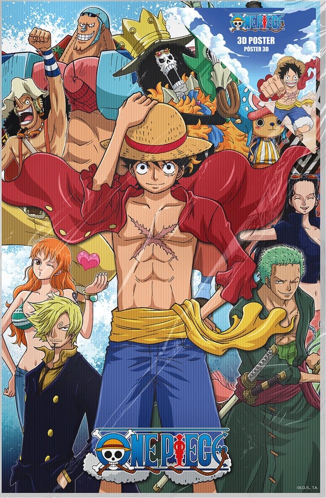 One Piece 3D Poster Group Fishman Island 38 x 58 cm - Preorder - ETA: 25.09.2026