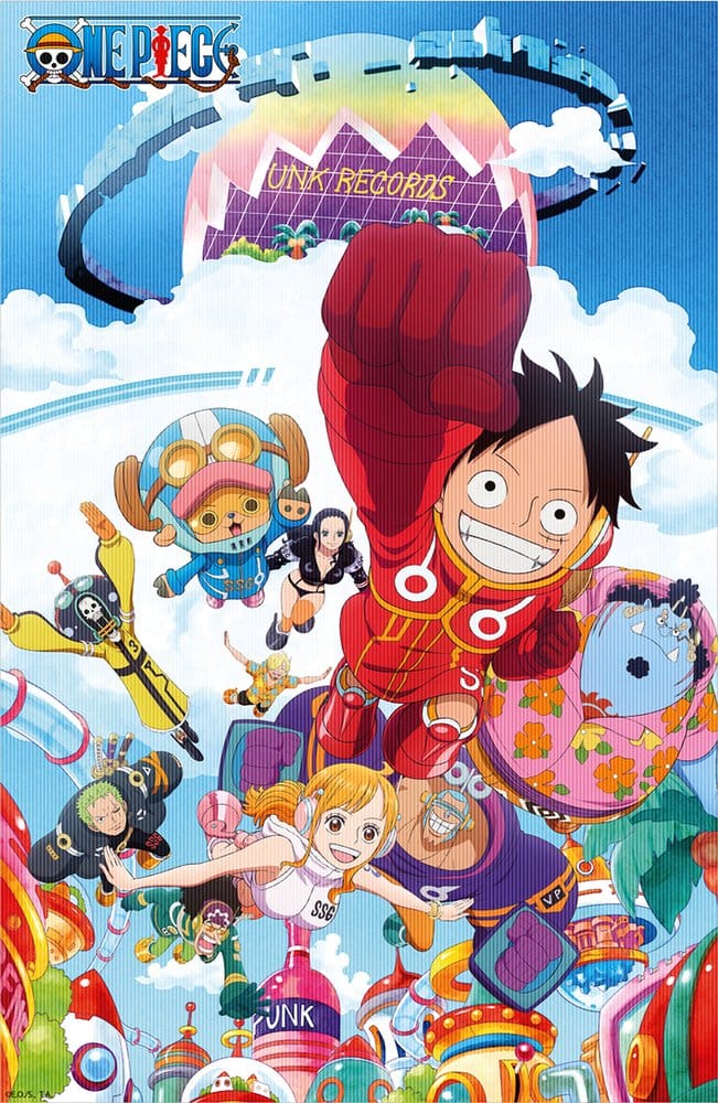One Piece 3D Poster Punk Records 38 x 58 cm - Preorder - ETA: 25.09.2026