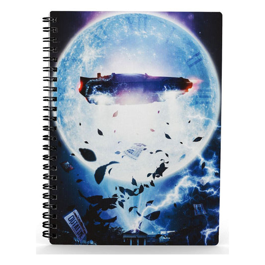 Zurück in die Zukunft Notizbuch mit 3D-Effekt DeLorean  - Preorder - ETA: 29.12.2025