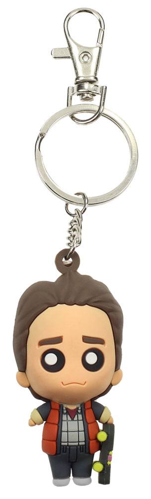 Zurück in die Zukunft Pokis Gummi-Schlüsselanhänger Marty McFly 6 cm - Preorder - ETA: 29.12.2025