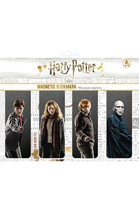 Harry Potter Magnetische Lesezeichen Set C - Versand: 5-7 Tage nach Bestellung