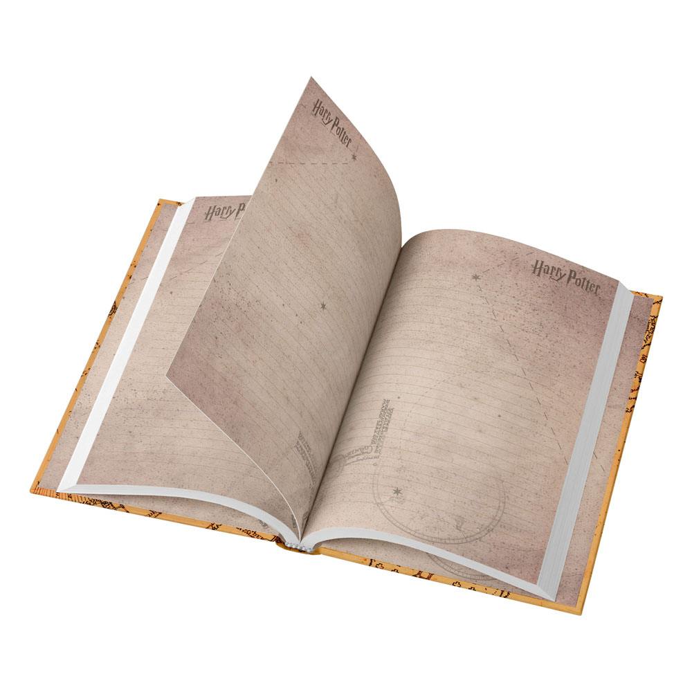 Harry Potter Notizbuch mit Leuchtfunktion Karte des Rumtreibers  - Preorder - ETA: 26.10.2025