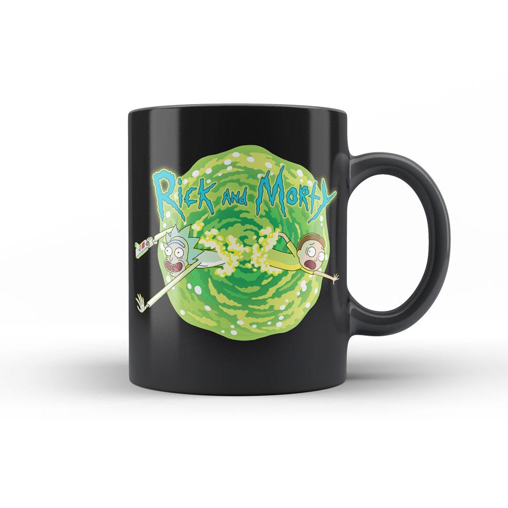 Rick & Morty Tasse Logo - Versand: 7 Tage nach Bestellung
