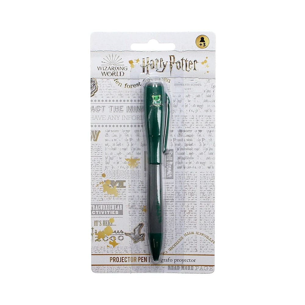 Harry Potter Kugelschreiber mit Licht-Projektor Slytherin  - Preorder - ETA: 26.10.2025