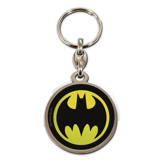DC Comics Metall-Schlüsselanhänger Batman Logo 7 cm - Preorder - ETA: 09.12.2025