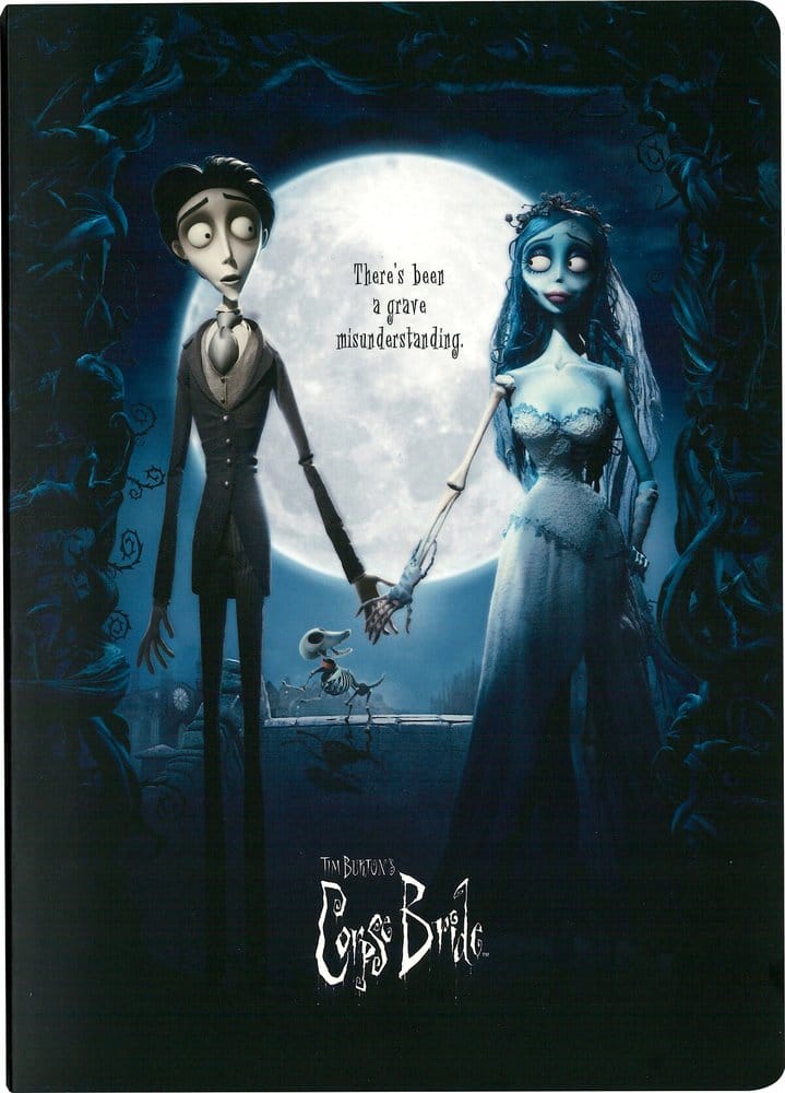 Corpse Bride Softcover Notizbuch Film-Poster 21 cm - Preorder - ETA: 25.09.2026