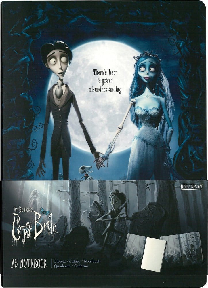 Corpse Bride Softcover Notizbuch Film-Poster 21 cm - Preorder - ETA: 25.09.2026