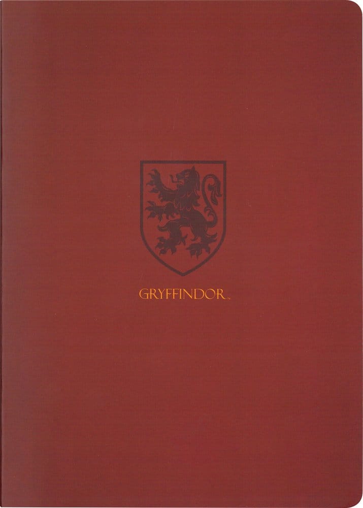 Harry Potter Softcover Notizbuch Gryffindor 21 cm - Preorder - ETA: 25.09.2026