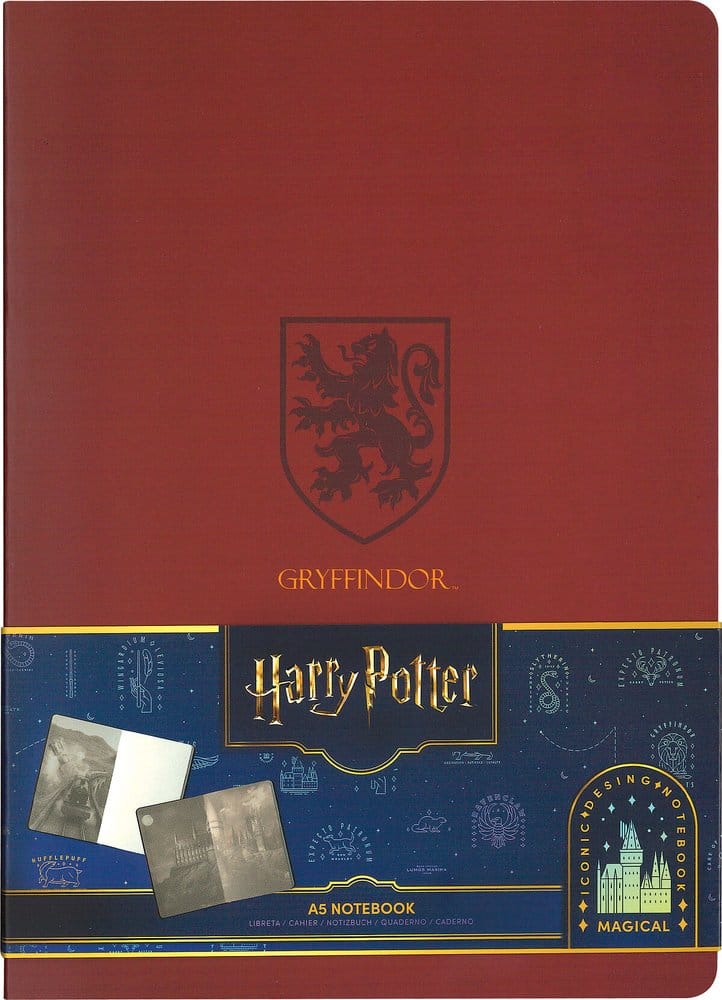 Harry Potter Softcover Notizbuch Gryffindor 21 cm - Preorder - ETA: 25.09.2026