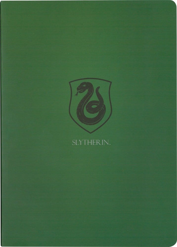 Harry Potter Softcover Notizbuch Slytherin 21 cm - Preorder - ETA: 25.09.2026