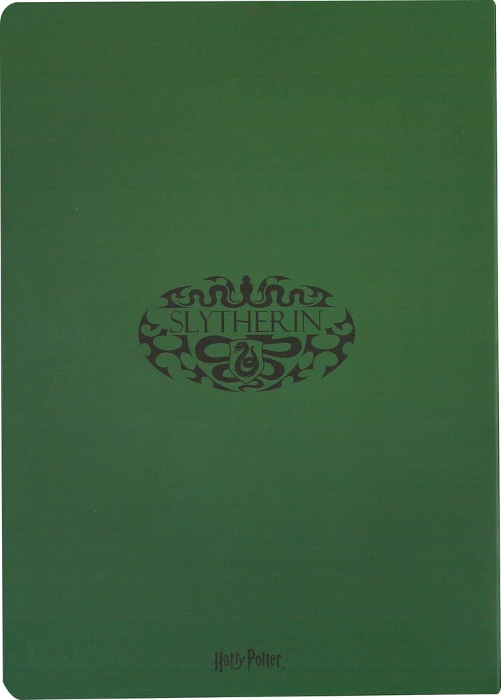 Harry Potter Softcover Notizbuch Slytherin 21 cm - Preorder - ETA: 25.09.2026