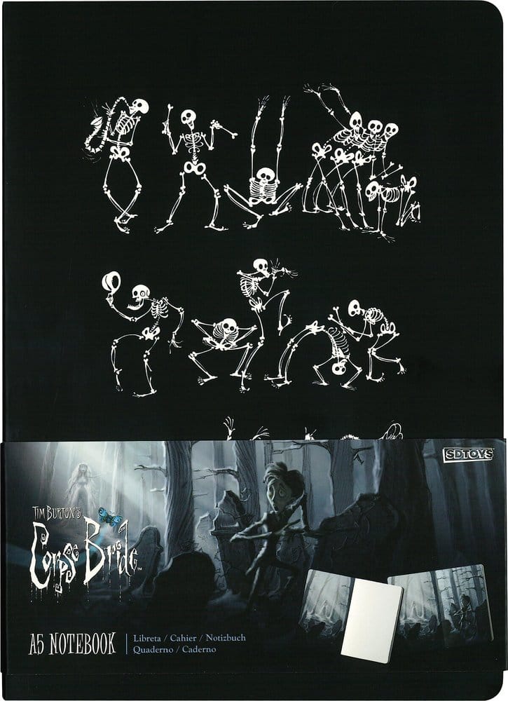 Corpse Bride Softcover Notizbuch Skelett ver. B 21 cm - Preorder - ETA: 25.09.2026
