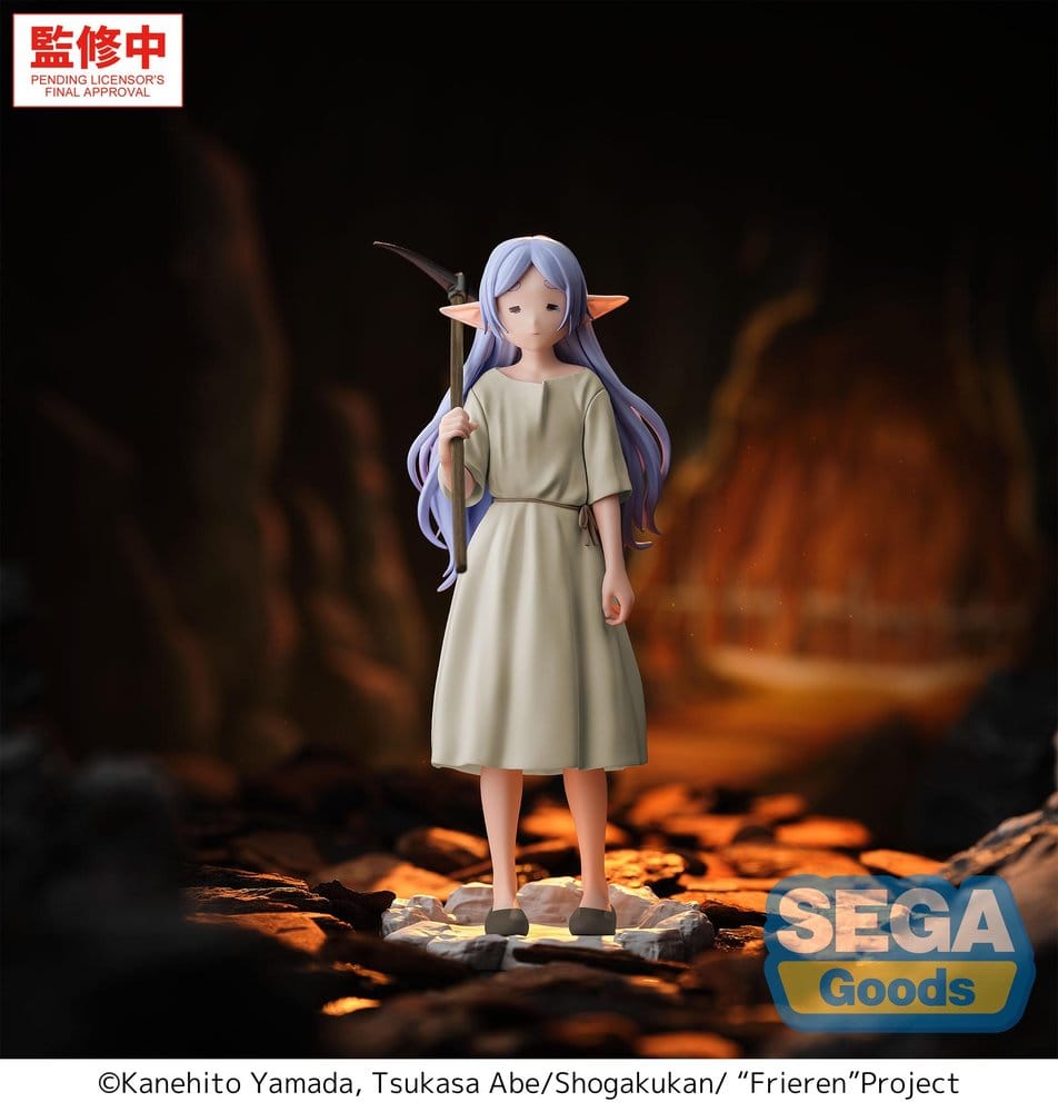 Frieren: Beyond Journey´s End High Premium PVC Figur Frieren - I Am Forced to Slave Away in the Mines for Three Centuries 18 cm - Preorder - ETA: 25.10.2026