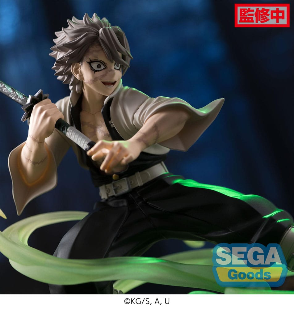 Demon Slayer: Kimetsu no Yaiba Xross Link Anime PVC Statue Sanemi Shinazugawa Hashira Training Arc 12 cm - Versand: 5-7 Tage nach Bestellung