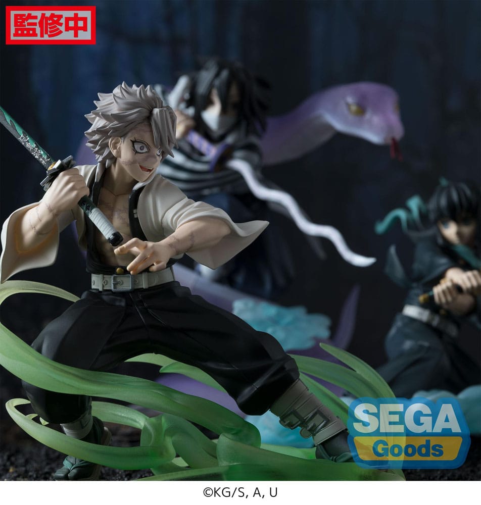 Demon Slayer: Kimetsu no Yaiba Xross Link Anime PVC Statue Sanemi Shinazugawa Hashira Training Arc 12 cm - Versand: 5-7 Tage nach Bestellung