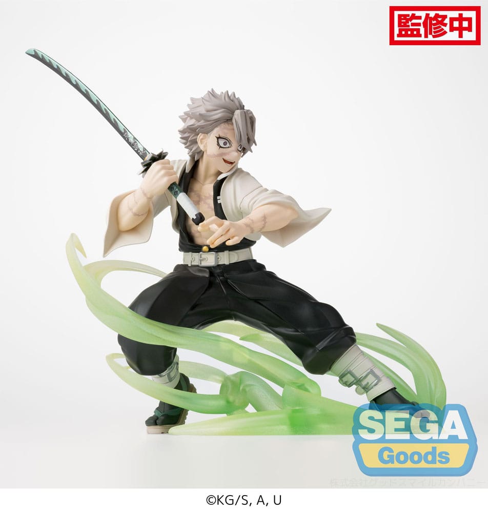 Demon Slayer: Kimetsu no Yaiba Xross Link Anime PVC Statue Sanemi Shinazugawa Hashira Training Arc 12 cm - Versand: 5-7 Tage nach Bestellung