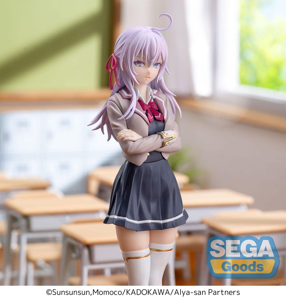 Alya Sometimes Hides Her Feelings in Russian Luminasta PVC Statue Alya Uniform Ver. 18 cm     - Versand: 7 Tage nach Bestellung