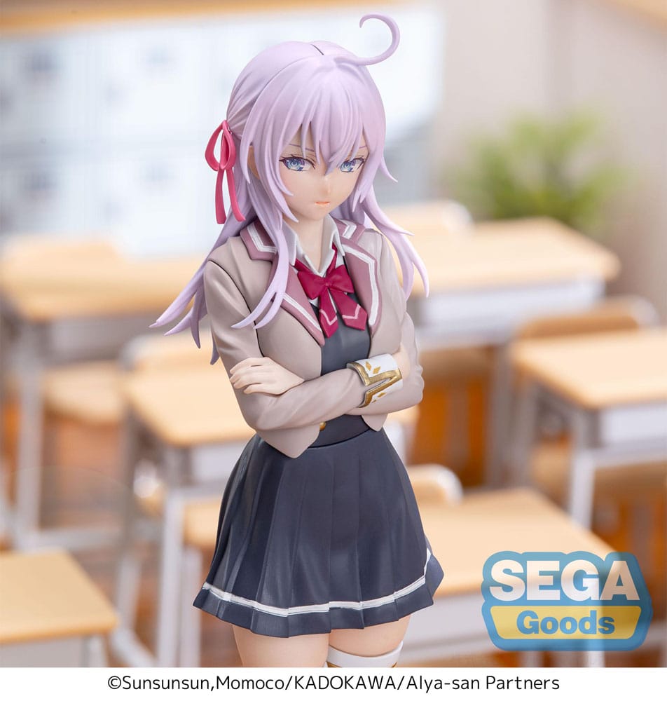 Alya Sometimes Hides Her Feelings in Russian Luminasta PVC Statue Alya Uniform Ver. 18 cm     - Versand: 7 Tage nach Bestellung