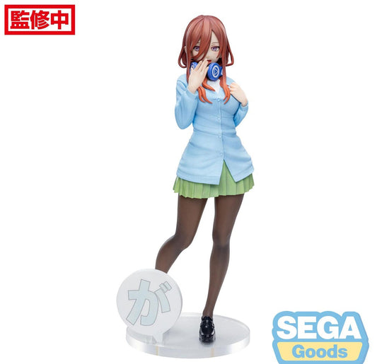 The Quintessential Quintuplets Specials Luminasta PVC Statue Miku Nakano 20 cm   - Versand: 7 Tage nach Bestellung