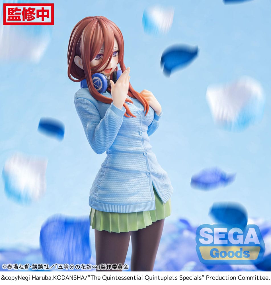 The Quintessential Quintuplets Specials Luminasta PVC Statue Miku Nakano 20 cm   - Versand: 7 Tage nach Bestellung