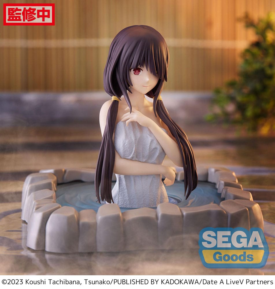 Date A Live V Thermae Utopia PVC Statue Kurumi Tokisaki Pigtails 10 cm    - Versand: 7 Tage nach Bestellung