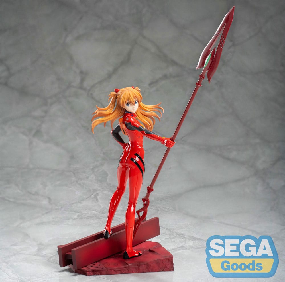 Evangelion: 3.0+1.0 Thrice Upon a Time Luminasta PVC Statue Asuka Shikinami Langley x Spear of Longinus 20 cm - Preorder - ETA: 25.11.2025