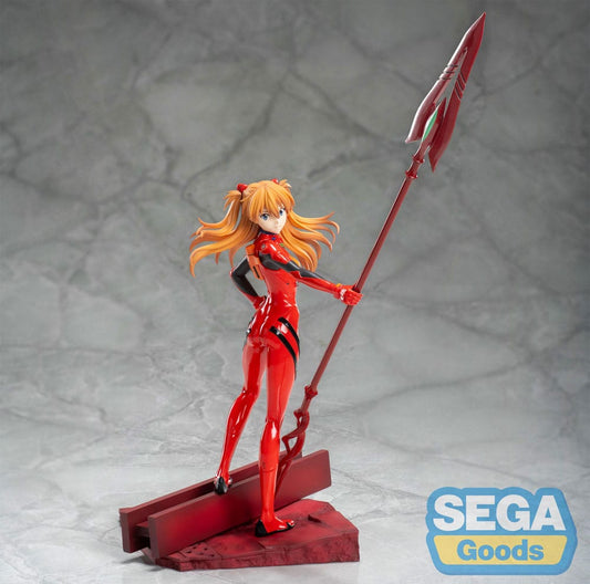 Evangelion: 3.0+1.0 Thrice Upon a Time Luminasta PVC Statue Asuka Shikinami Langley x Spear of Longinus 20 cm - Preorder - ETA: 25.11.2025