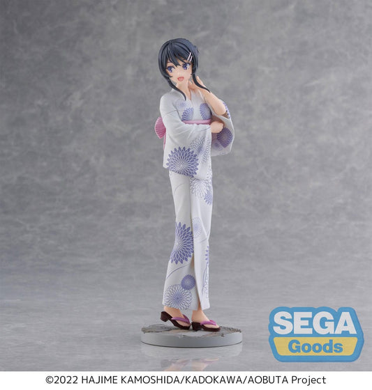 Rascal Does Not Dream of Bunny Girl Senpai Luminasta PVC Statue Mai Sakurajima Yukata 22 cm  - Versand: 7 Tage nach Bestellung