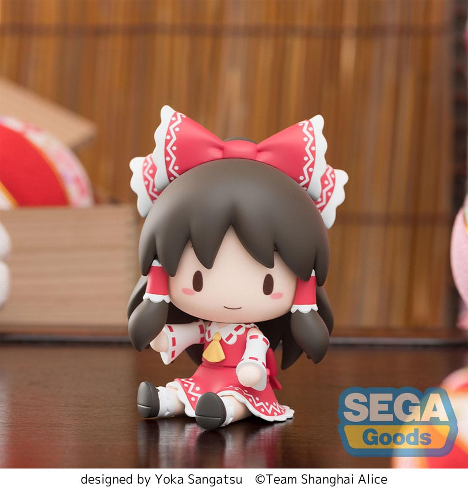 Touhou Project Fuwa Petit Chibi Figur Reimu Hakurei 8 cm     - Versand: 7 Tage nach Bestellung