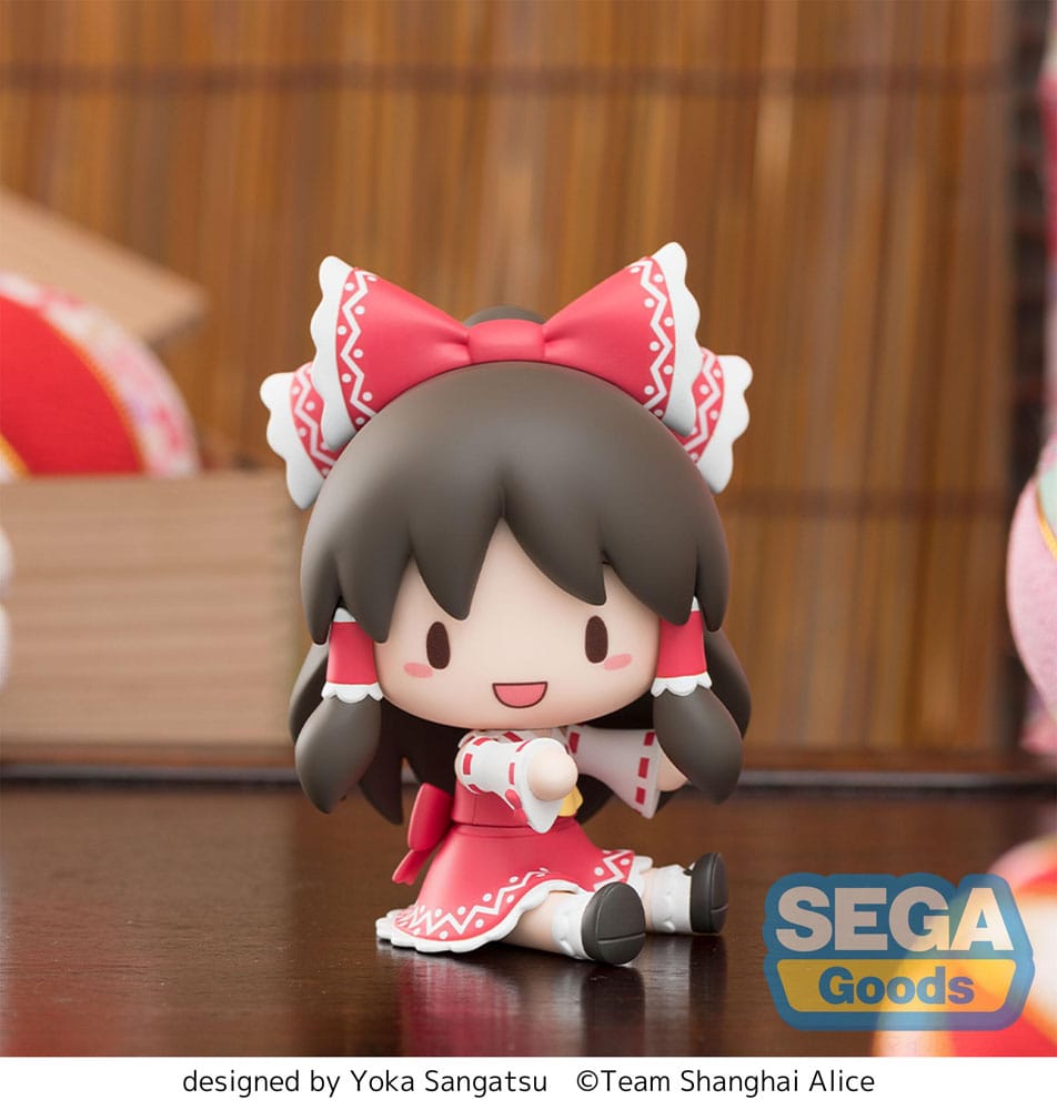 Touhou Project Fuwa Petit Chibi Figur Reimu Hakurei 8 cm     - Versand: 7 Tage nach Bestellung