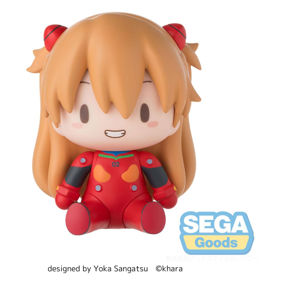 Evangelion: New Theatrical Edition Fuwa Petit Chibi Figur Asuka Plug Suit 8 cm  - Preorder - ETA: 25.05.2026