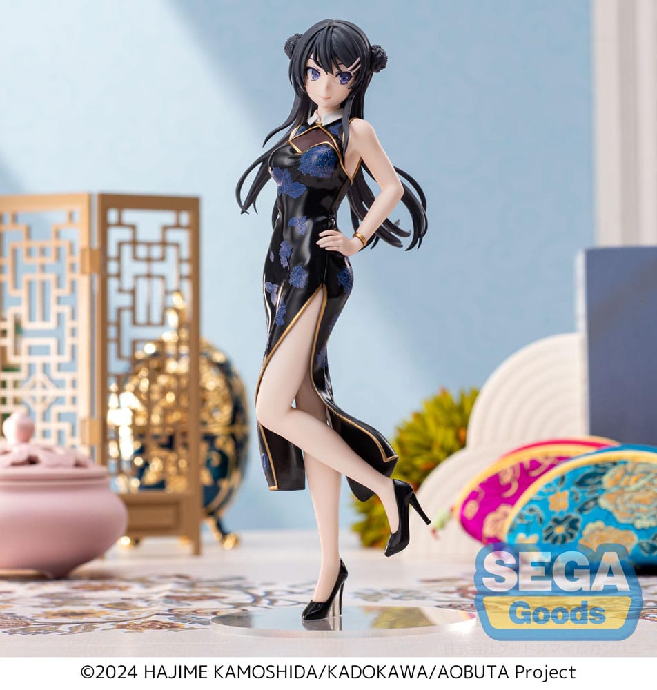 Rascal Does Not Dream Series XStellar PVC Statue Mai Sakurajima Chinese Dress 22 cm            - Versand: 7 Tage nach Bestellung